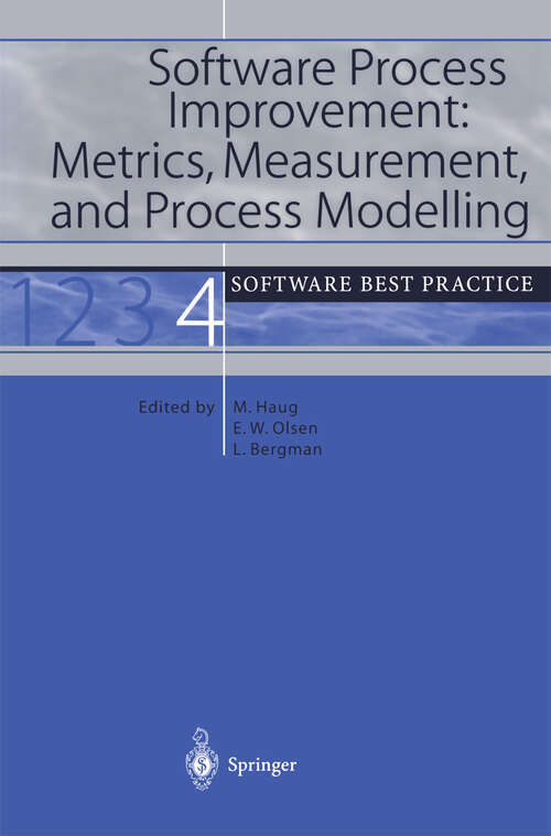 Book cover of Software Process Improvement: Software Best Practice 4 (2001)