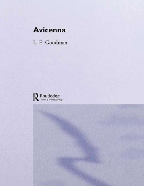 Book cover of Avicenna (Arabic Thought and Culture)