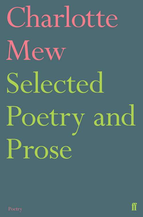 Book cover of Selected Poetry and Prose (Main)