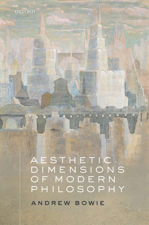 Book cover of Aesthetic Dimensions of Modern Philosophy