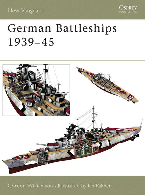 Book cover of German Battleships 1939–45 (New Vanguard #71)