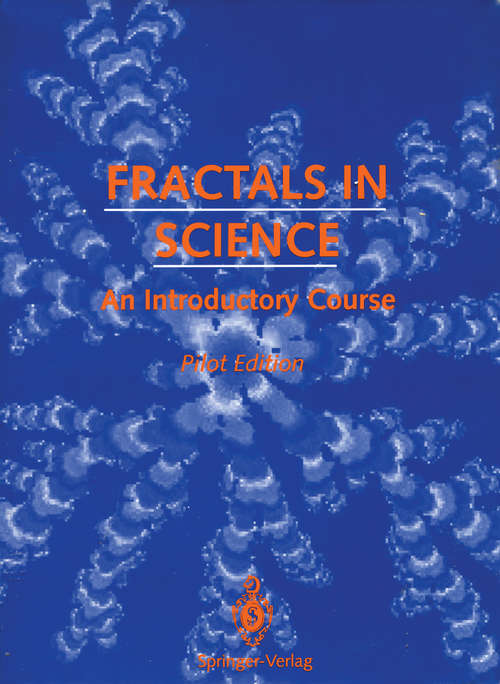 Book cover of Fractals in Science: An Introductory Course (1994)