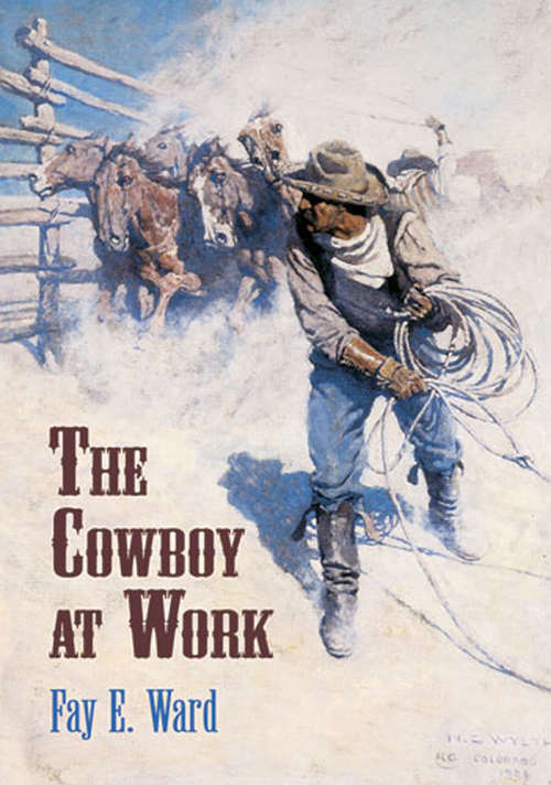 Book cover of The Cowboy at Work: All About His Job And How He Does It