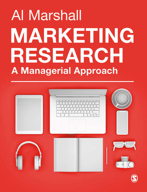 Book cover of Marketing Research: A Managerial Approach (First Edition)