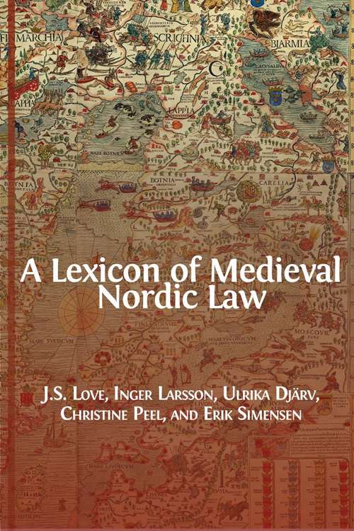 Book cover of A Lexicon of Medieval Nordic Law
