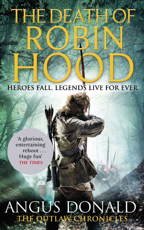 Book cover of The Death of Robin Hood (Outlaw Chronicles #8)