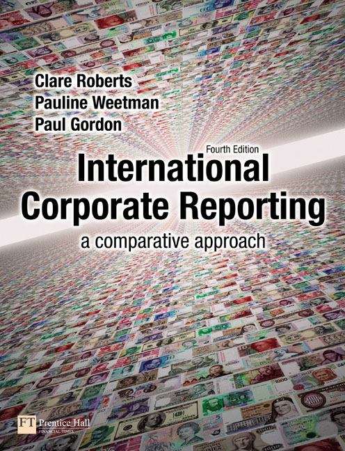 Book cover of International Corporate Reporting: A Comparative Approach (PDF)