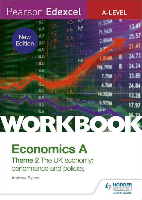 Book cover of Pearson Edexcel A-Level Economics A Theme 2 Workbook: Performance and Policies (PDF)