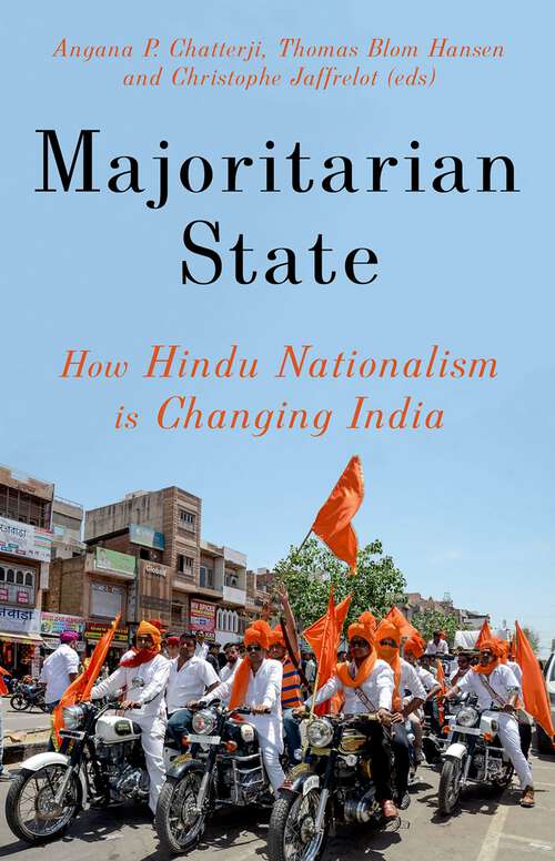 Book cover of Majoritarian State: How Hindu Nationalism is Changing India