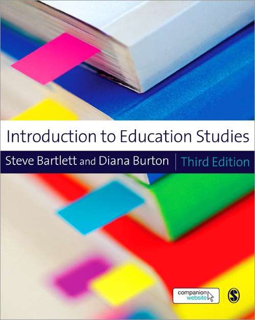Book cover of Introduction To Education Studies (3rd edition)