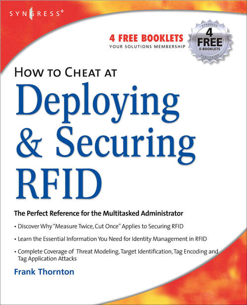 Book cover of How to Cheat at Deploying and Securing RFID (How to Cheat)