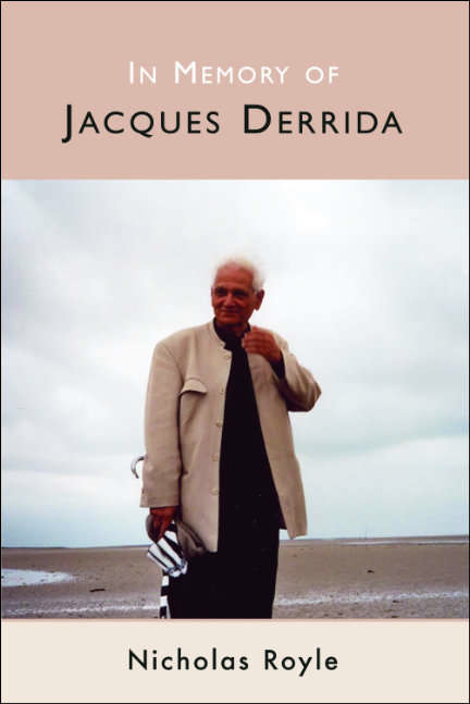 Book cover of In Memory of Jacques Derrida