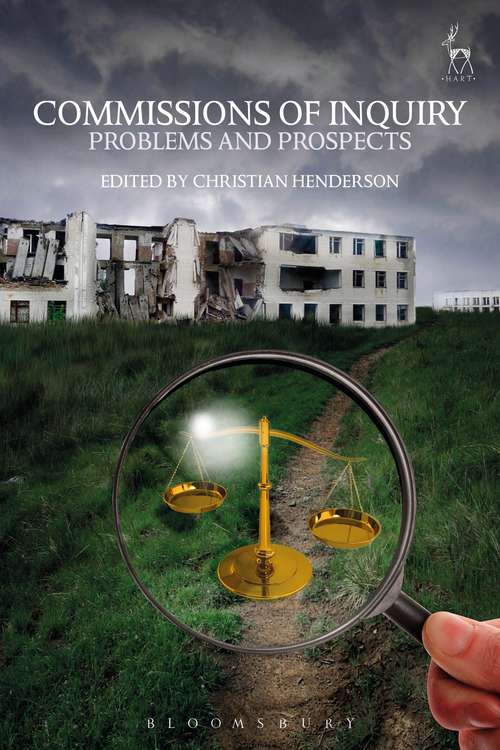 Book cover of Commissions of Inquiry: Problems and Prospects