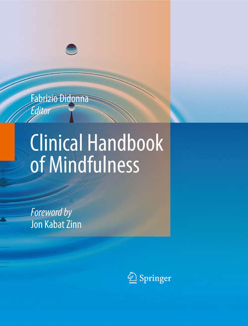 Book cover of Clinical Handbook of Mindfulness (2009)