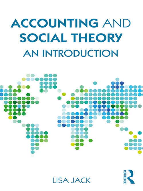 Book cover of Accounting and Social Theory: An introduction