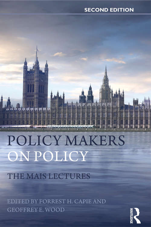 Book cover of Policy Makers on Policy: The Mais Lectures (2)