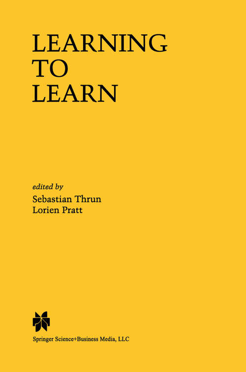 Book cover of Learning to Learn (1998)