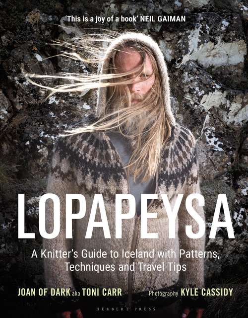 Book cover of Lopapeysa: A Knitter's Guide to Iceland with Patterns, Techniques and Travel Tips
