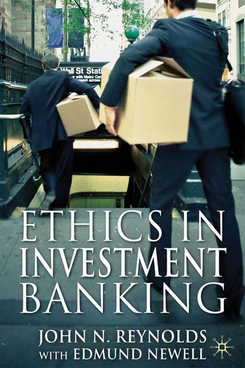 Book cover of Ethics in Investment Banking (2011)