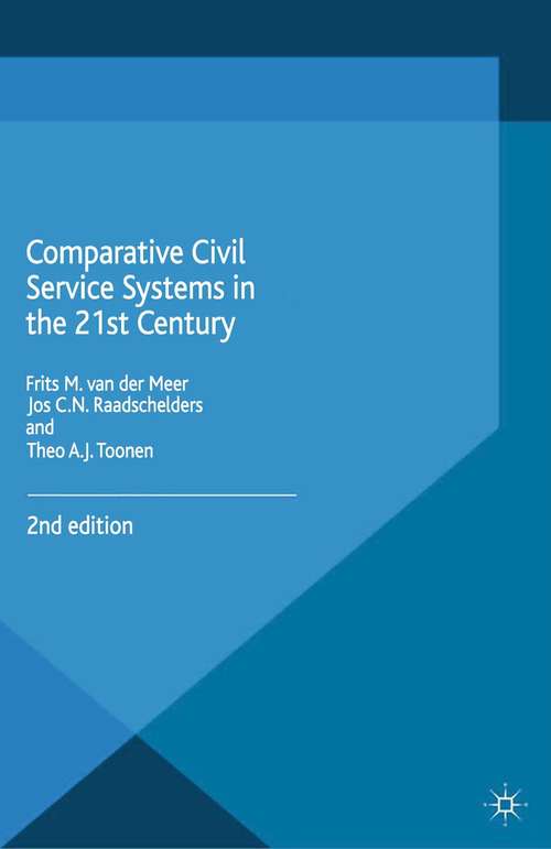 Book cover of Comparative Civil Service Systems in the 21st Century (2nd ed. 2015)