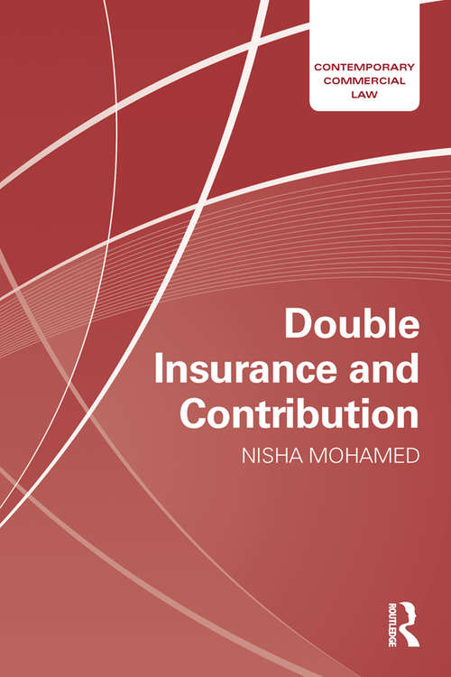 Book cover of Double Insurance and Contribution (Contemporary Commercial Law)