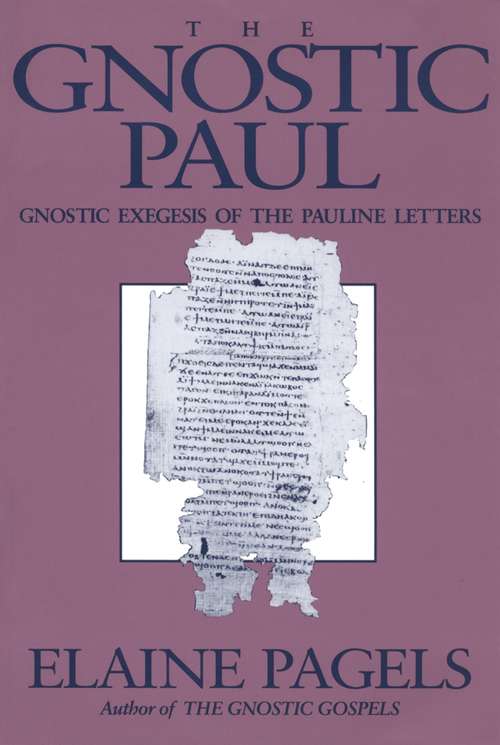 Book cover of The Gnostic Paul: Gnostic Exegesis of the Pauline Letters