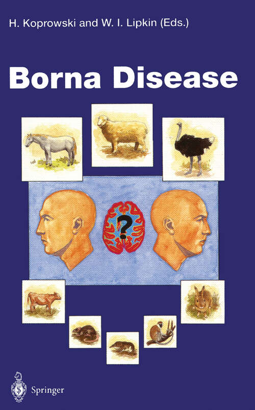 Book cover of Borna Disease (1995) (Current Topics in Microbiology and Immunology #190)