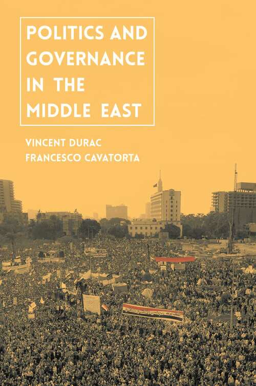Book cover of Politics and Governance in the Middle East (1st ed. 2015)