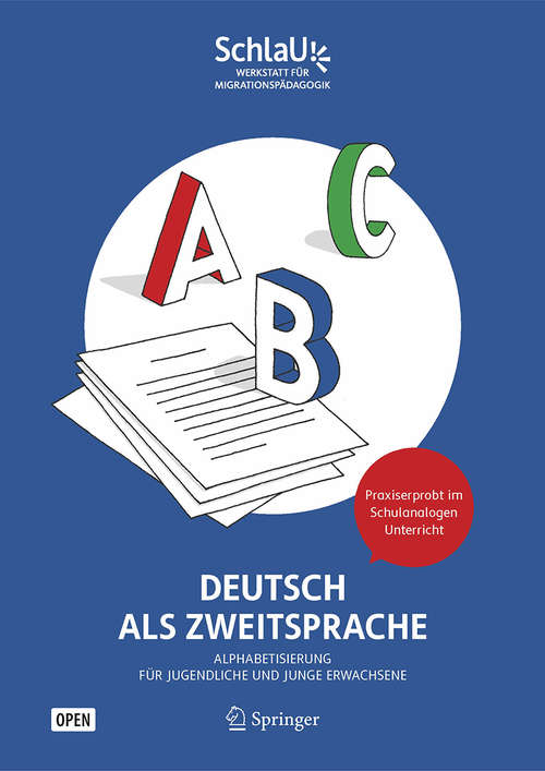 Book cover of Deutsch als Zweitsprache: Alphabetisierung für Jugendliche und junge Erwachsene