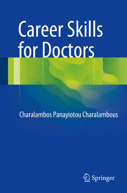 Book cover of Career Skills for Doctors (2015)