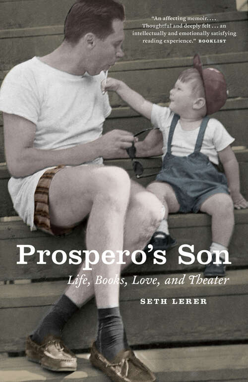 Book cover of Prospero's Son: Life, Books, Love, and Theater