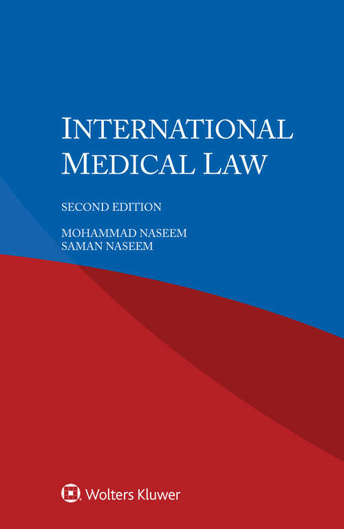 Book cover of International Medical Law (2)