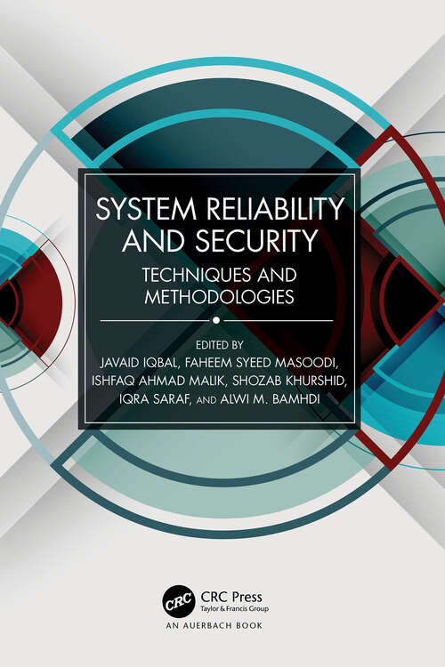 Book cover of System Reliability and Security: Techniques and Methodologies