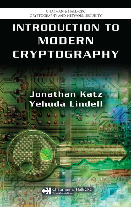Book cover of Introduction to Modern Cryptography: Principles and Protocols