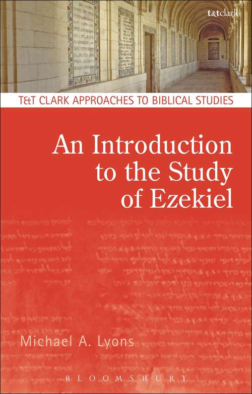 Book cover of An Introduction to the Study of Ezekiel