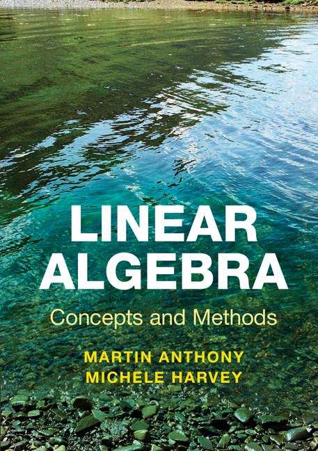 Book cover of Linear Algebra: Concepts And Methods (PDF)