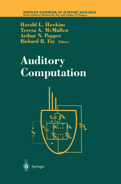 Book cover of Auditory Computation (1996) (Springer Handbook of Auditory Research #6)