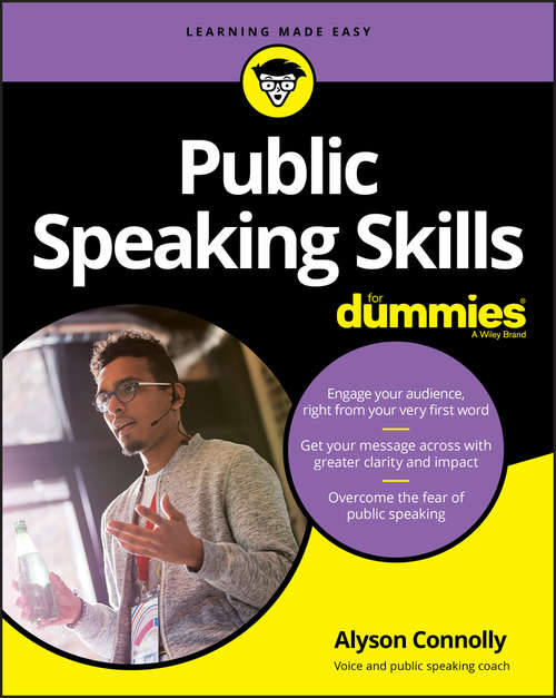 Book cover of Public Speaking Skills For Dummies