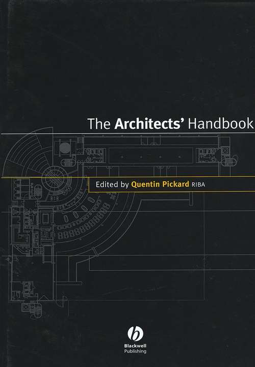 Book cover of The Architects' Handbook