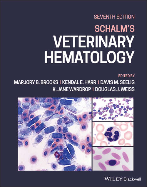 Book cover of Schalm's Veterinary Hematology