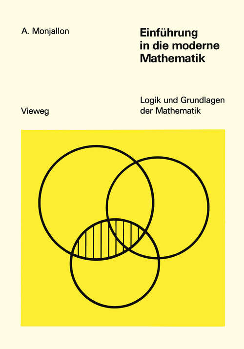 Book cover of Einführung in die moderne Mathematik (1970) (Logik und Grundlagen der Mathematik)