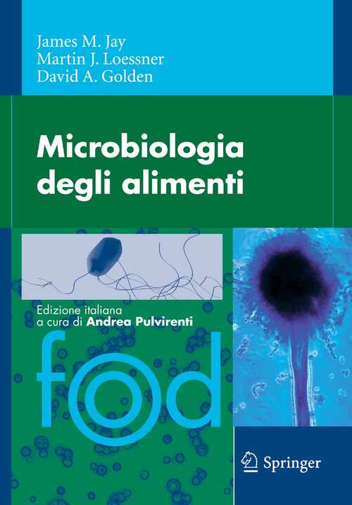 Book cover of Microbiologia degli alimenti (2009) (Food)