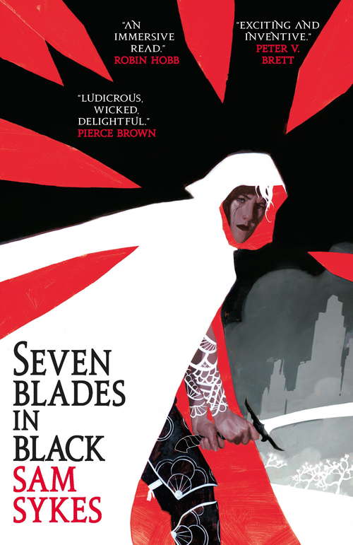 Book cover of Seven Blades in Black (The\grave Of Empires Ser. #1)