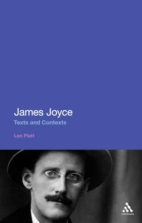 Book cover of James Joyce: Texts and Contexts