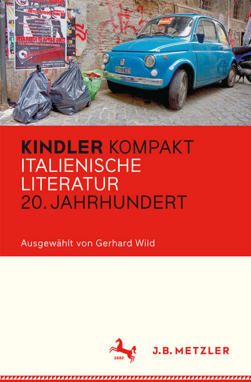 Book cover of Kindler Kompakt: Italienische Literatur, 20. Jahrhundert (Zweifarbig)