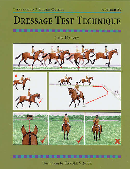 Book cover of DRESSAGE TEST TECHNIQUES
