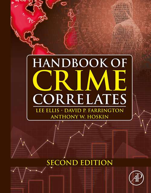 Book cover of Handbook of Crime Correlates (2)