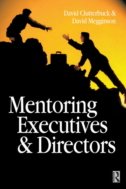 Book cover of Mentoring Executives and Directors (4)