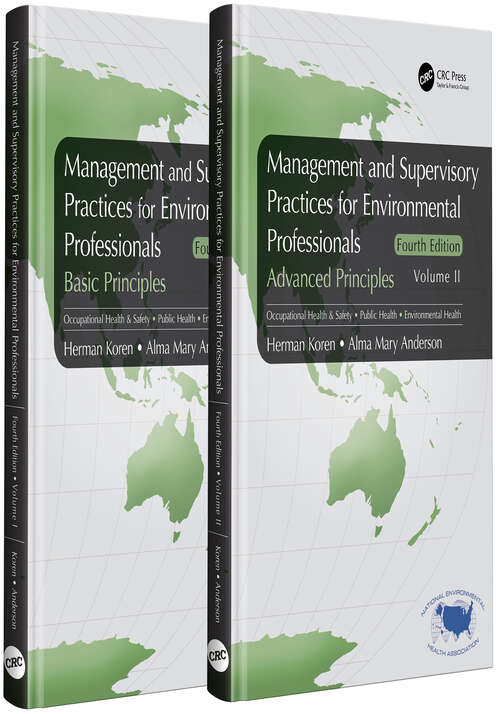 Book cover of Management and Supervisory Practices for Environmental Professionals: Two Volume Set (4)