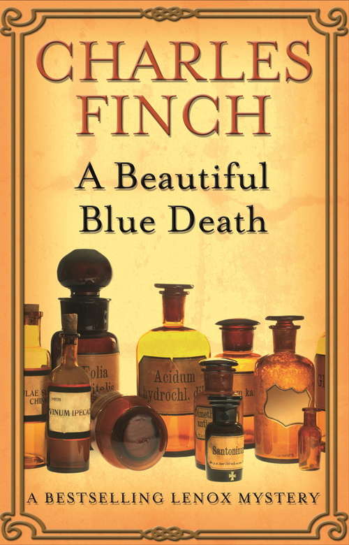 Book cover of A Beautiful Blue Death: The First Charles Lenox Mystery (Charles Lenox Mysteries Ser. #1)